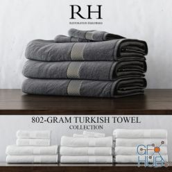 3D model RH TOWELS 802 Gram Turkish Towel Collection