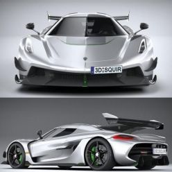 3D model koenigsegg jesko 2020 #2