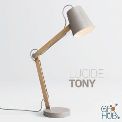 3D model Table lamp LUCIDE TONY