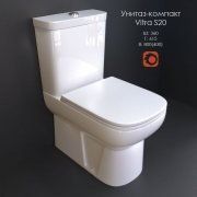 3D model Toilet bowl S20 Vitra