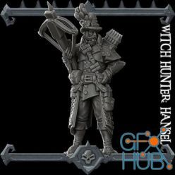 3D model Witch Hunter Hansel – 3D Print