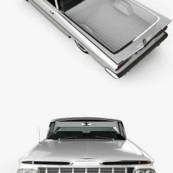3D model Chevrolet El Camino 1959