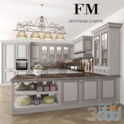 3D model Kitchen London by FM Bottega
