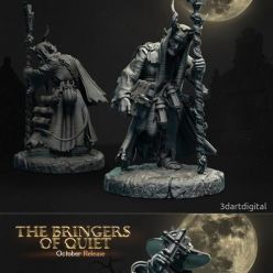 3D model 3DArtDigital - The Bringers of Quiet – 3D Print