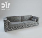 3D model Sofa 280 VELVET by DV homecollection