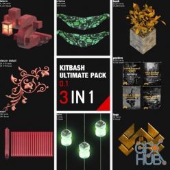 3D model CGTrader – Ultimate kitbash pack 3D models