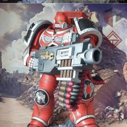 3D model Astartes with Heavy Bolter – 3D Print