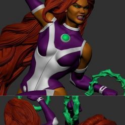 3D model DC Comics – StarFire – 3D Print