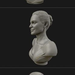 3D model Angelina Jolie – 3D Print
