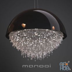 3D model Manooi Ozero Chandelier