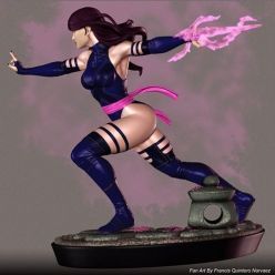 3D model Psylocke (X-Men) – 3D Print