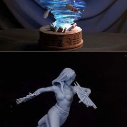 3D model Kitana Statue - Mortal Kombat – 3D Print