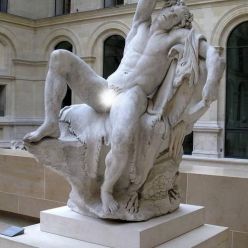 3D model Barberini Faun or Drunken Satyr, Glyptothek in Munich Germany, Copy Louvre France – 3D Print