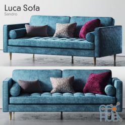 3D model Sandro Luca Classic Sofa