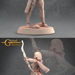 3D model Female Ranger – 3D Print