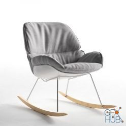 3D model Hansel Armchair (max, obj, fbx, c4d)