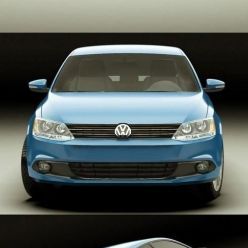 3D model VW Jetta 2011 car