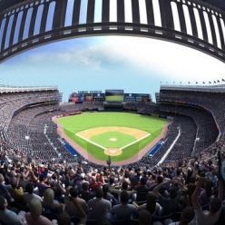 3D model TurboSquid – Yankee Stadium with Animated Audience