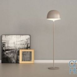 3D model Floor lamp «Cheshire» by Fontana Arte