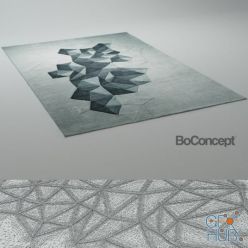 3D model Origami boconcept carpet