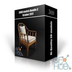 3D model 3DDD models – Bundle 3 October 2017