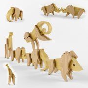 3D model Wooden toys ESNAF