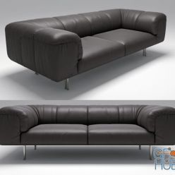 3D model Bebop modern sofa by Poltrona Frau