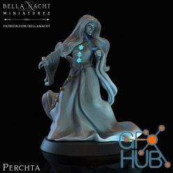 3D model Perchta - Christmas Witch – 3D Print