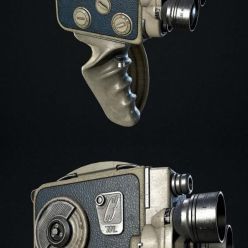 3D model Vintage camera PBR