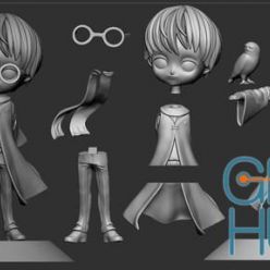 3D model ﻿Harry – 3D Print