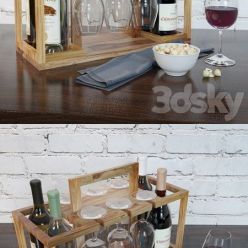 3D model Wine set