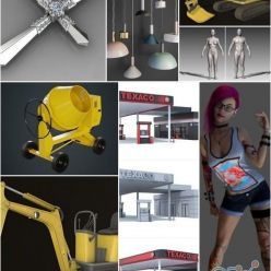 3D model CGTrader – 3D-Models Collection 2 February 2019