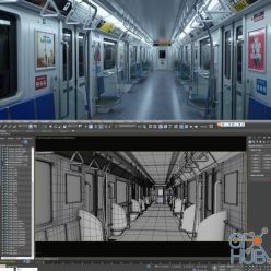 3D model ArtStation Marketplace – The Spiral City Subway – Project File