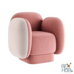 3D model Major Tom Armchair by Maison Dada