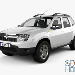 3D model Renault Duster 2011 Hum 3D car