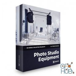 3D model CGAxis Photo Equipment 3D Models Collection Volume 117