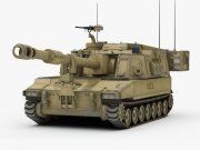 3D model SPG M109A6 Paladin