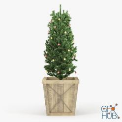 3D model Christmas tree 03