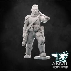 3D model Anvil Digital Forge - Republic Grenadiers – 3D Print