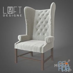 3D model Loft Designe Model 102 armchair