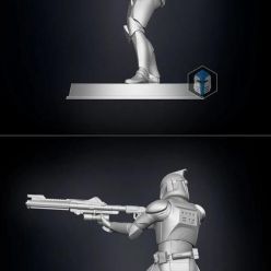 3D model Clone Trooper Figurines - Defenders – 3D Print