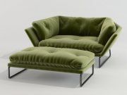 3D model NY Suite sofa by Saba