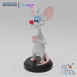 3D model Plakit pinky and the brain Pinky – 3D Print