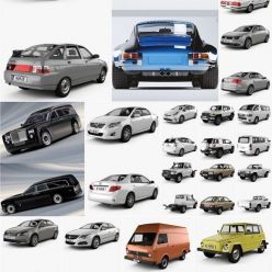 3D model Car 3D Models Bundle September 2020