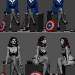 3D model Agent Carter – 3D Print