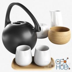 3D model Cha Rosenthal Teapot Set