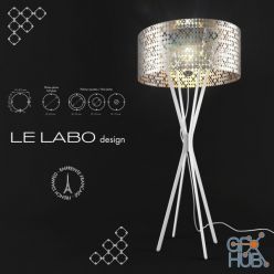 3D model Lampadaire Miss Bubble XXL floor lamp