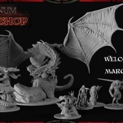 3D model Arcanum Workshop – Welcome Pack and March Release – 3D Print