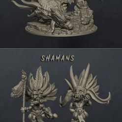 3D model Head Hunters Miniatures and Welcome Pack July 2021 – 3D Print