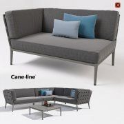 3D model Day bed Cane-line Conic